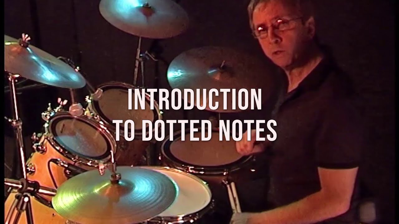 'Introduction To Dotted Notes' #LearnDrumsUK #DWDrums