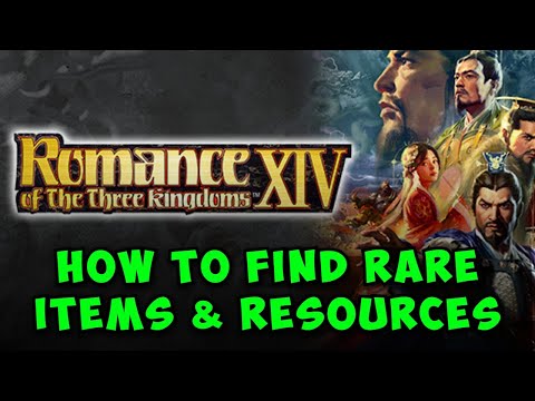 How to Find Rare Items & Resources in Romance of the Three Kingdoms XIV