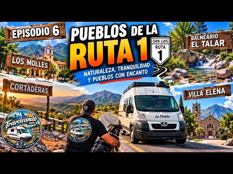 #SanLuis Descubrimos pueblos pintorescos de la RP 1, en San Luis