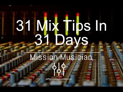 31 Mix Tips In 31 Days   Tip 13 Using Drum Samples