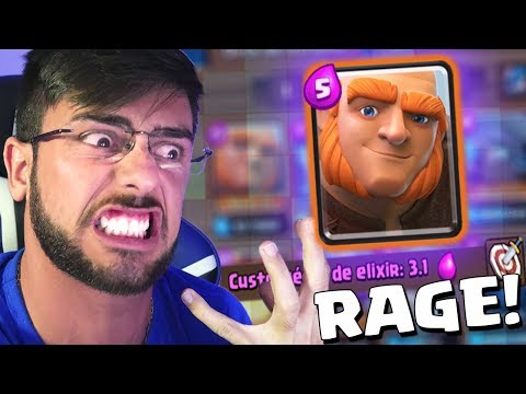 RAGE DECK DE GIGANTE SUPER RÁPIDO DO CLASH ROYALE