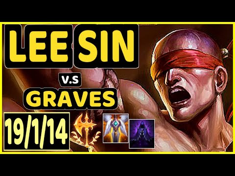 DREAD (LEE SIN) vs GRAVES - 19/1/14 KDA JUNGLE CHALLENGER GAMEPLAY - KR