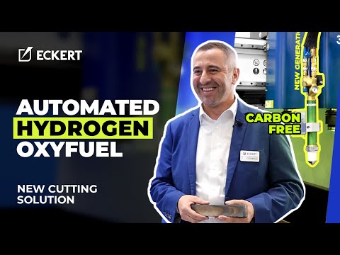 Hydrogen Revolution in Oxy-Fuel Cutting: Eckert’s Innovative Hydrogen Torch!