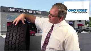 preview picture of video 'HomeTowne Auto Repair and TIre Toyo Open Country Tire Part1'