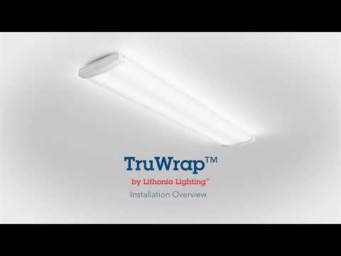 Lithonia Lighting TruWrap Curved Wide and Medium Installation Video