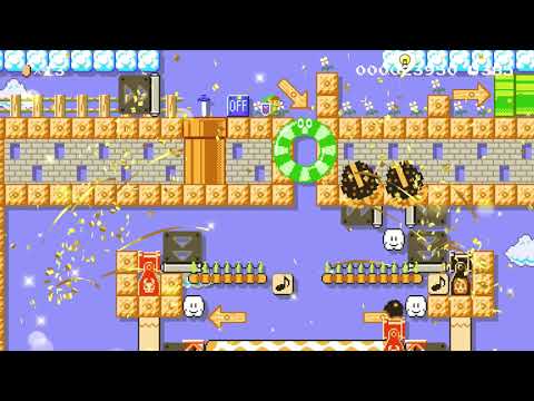 ゼルダの伝説~ギミック島~   Legend of Puzzle by べるりニキ - Super Mario Maker 2 - No Commentary 1bz