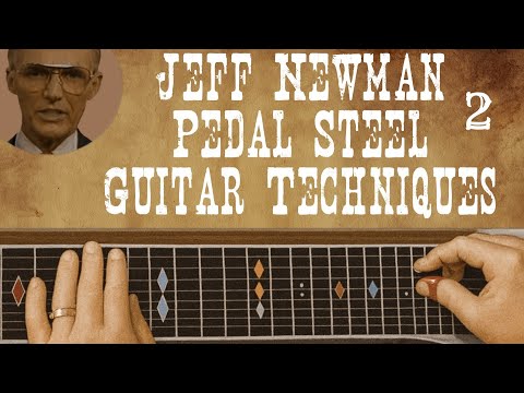Learn Pedal Steel Guitar with Jeff Newman 🎶 | PSG Techniques Part 2 🎼✨