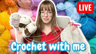 Crocheting A Basket! LIVE 5/16/26