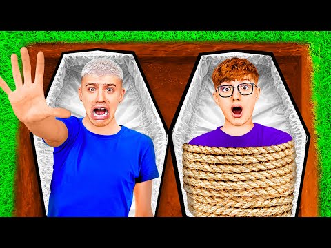 24 STUNDEN unter der ERDE ! CHALLENGE