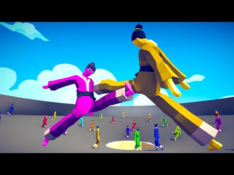 Battle Royale Inside The Marble Funnel | Totally Accurate Battle Simulator TABS