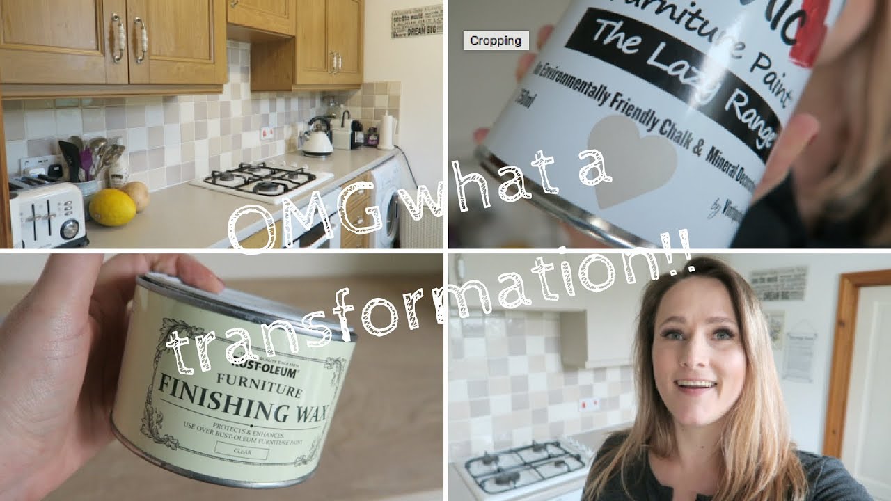 OMG Look at the transformation!! DIY Frenchic Kitchen