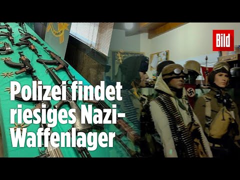 Aufgeflogen: Deutsche Nazis lagern Waffen und Sprengstoff – und verticken es an die Mafia
