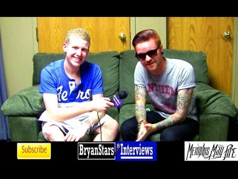 Memphis May Fire Interview Matty Mullins Warped Tour 2012