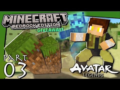 ButterJaffa - DLC GIVEAWAY + EARTH RUMBLE ARENA!?! | Minecraft [Bedrock - Avatar Legends - DLC] #3