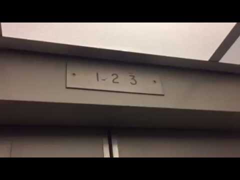 AMAZING Vintage 1972 O&W Hydraulic Elevator @ Casa La Rey Apartments, Del Mar, CA