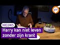 Harry's krant werd 56 dagen achter elkaar niet bezorgd