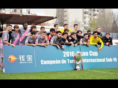 @RVMOficial Rayo Juvenil campeón torneo Qbao