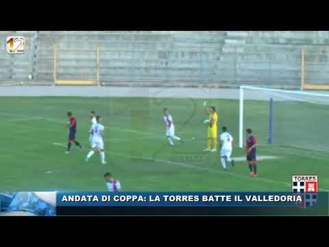 ANDATA DI COPPA, LA TORRES BATTE IL VALLEDORIA