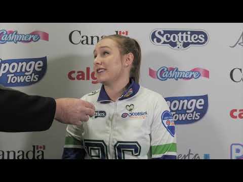 Media Scrum - Draw 5 - 2024 Scotties Tournament of Hearts