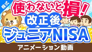 【廃止決定】それなのに、ジュニアNISAをおすすめする理由【株式投資編】:(アニメ動画)第213回