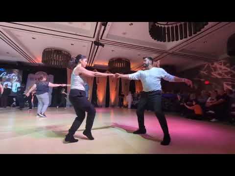 Sigal Van krefeld & Henry Polido - Advanced Atricly 2nd place Chicago City Swing 2023