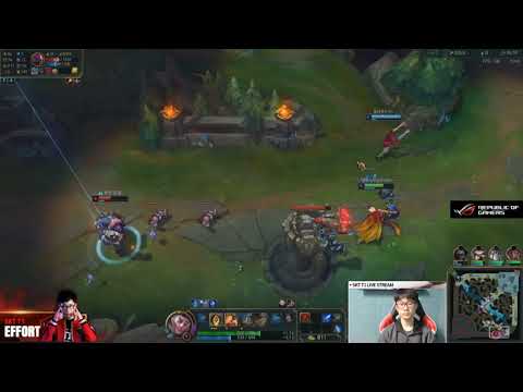 SKT Effort stream Rakan. KDA 2/6/28. Nov 08, 2018.