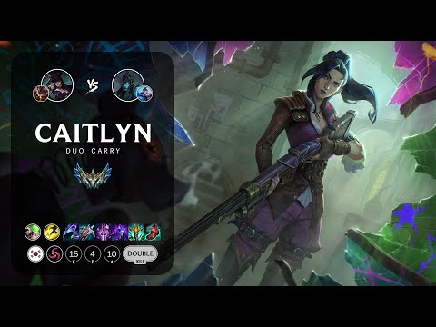 Caitlyn ADC vs Kalista - KR Challenger Patch 14.8