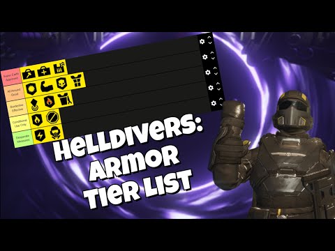 Steam Community :: Video :: Helldivers 2 - Armor Passives Tier List