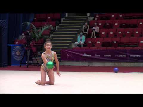Isil Alas TUR Turkish Gym  Fed  Ball Irina Deleanu Cup 22 May 2021