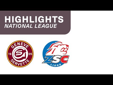 Genève-Servette HC vs. ZSC Lions 3:2 - Highlights National League
