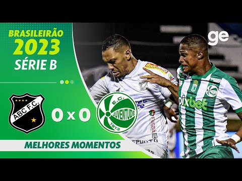 Gols e lances de ABC-RN x Juventude-RS