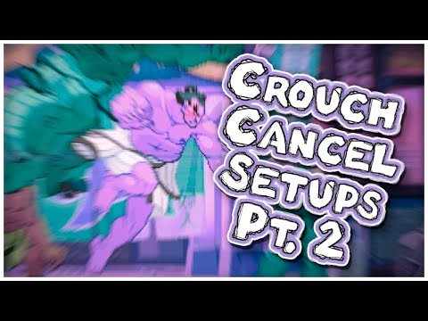 Crouch Cancel Setups Guide Pt. 2 [Street fighter Alpha 3/Zero 3]