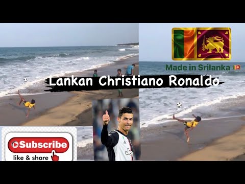 SriLankan Village Christiano Ronaldo Back shot at Maruthamunai Beach SriLanka | Shot on iPhone 7