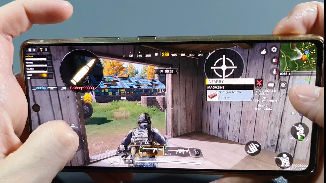 Samsung S10 Lite 8/128 Snapdragon 855 Call of Duty Mobile 60fps Test