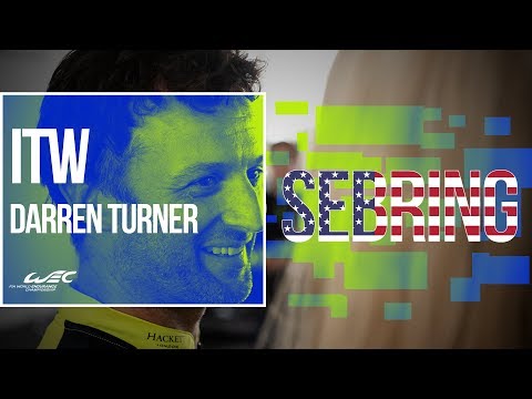 1000 Miles of Sebring 2019 - ITW Darren Turner