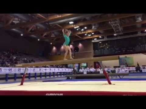 Matilde Lionello - trave - Campionato Nazionale CSI 2016