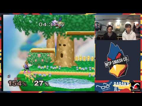 BARAKA#11 2018 - Meljin (Fox, Marth) vs Emerald (Falco) Loser Bracket Round 3