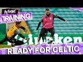 Training for the Champions League at Celtic Park | Real Madrid