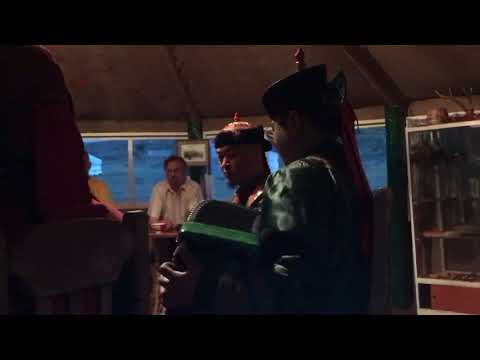 Igor Koshkendey bayan solo at Bi Khem yurt camp - Tuvan Throat Singing - 2018 Хоомей - Oidupaa