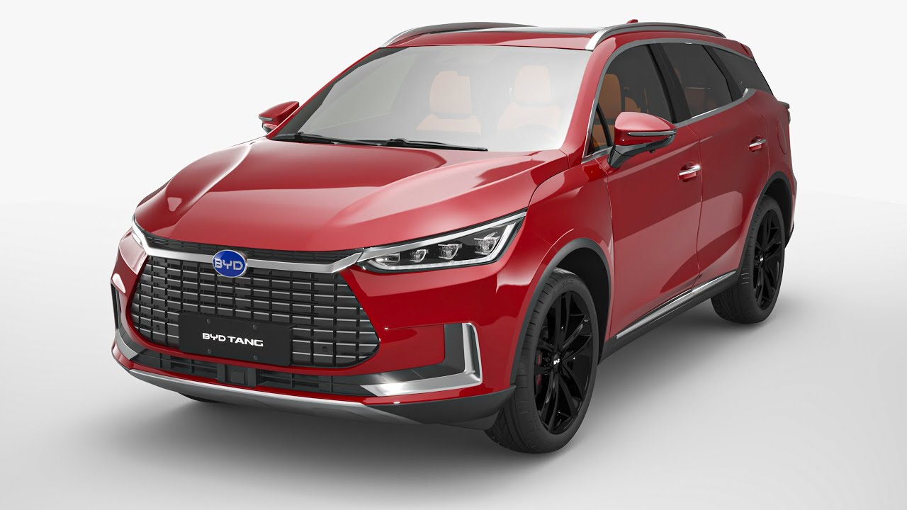 2024 BYD Tang With Interior 3D Model