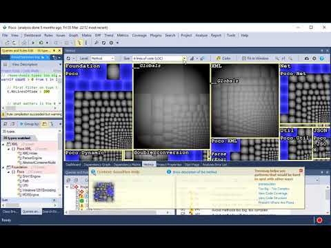 CppDepend Colored Treemap