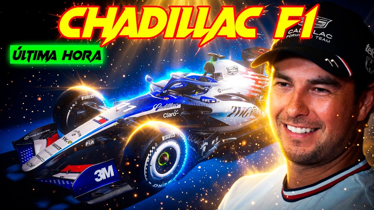 CADILLAC F1 DESLUMBRA CON LA NUEVA LIVERY Y CHECO ES PROTAGONISTA ABSOLUTO, EL OBJETIVO ESTA MARCADO