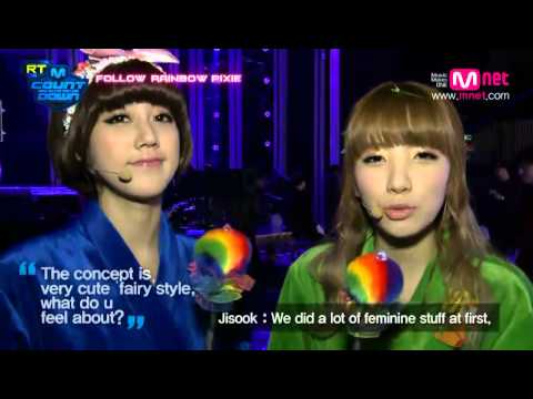 Jan. 19th RT Mcountdown_FOLLOW  Rainbow Pixie (Hoi Hoi)