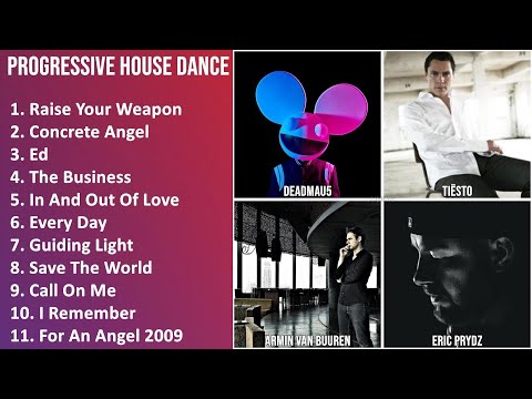 PROGRESSIVE HOUSE DANCE Music Mix - deadmau5, Gareth Emery, Tiësto, Armin van Buuren - Raise You...