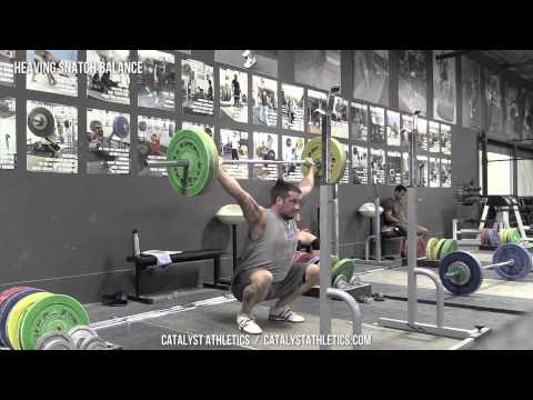 Heaving Snatch Balance - Olympic Weightlifting Exercise Library - Catalyst Athletics
