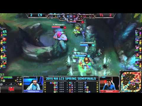 C9 Lemonnation Nautilus 1v2 Invade TL Game 5 Semi Finals Spring 2015