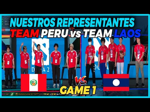 DEBUT DE 🔴TEAM PERU vs TEAM LAOS🔵 (GAME 1) | IESF World Championship 2022 -DOTA2