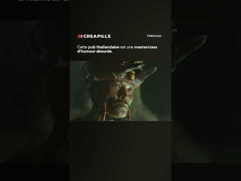 Cette pub thaïlandaise est une masterclass d’humour absurde