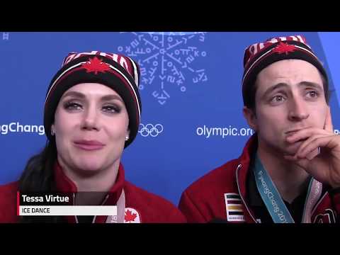 Canadian figure skaters were 'screaming' the national anthem
