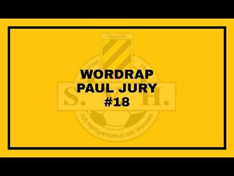TUS Heiligenkreuz-Wordrap I mit Paul Jury